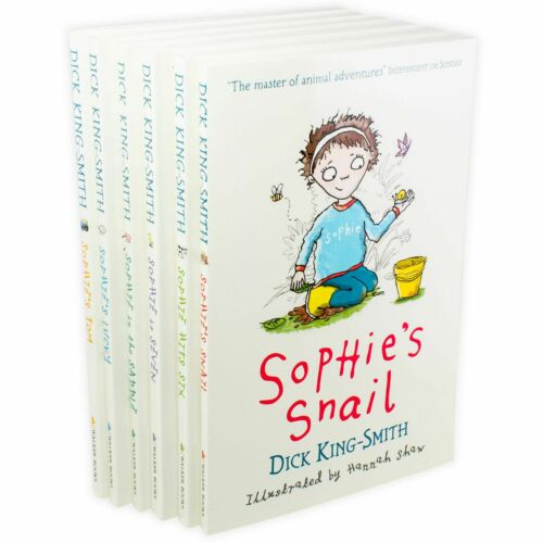 Dick King Smith Sophie Animal Stories 6 Books Set Collection Sophie's Snail