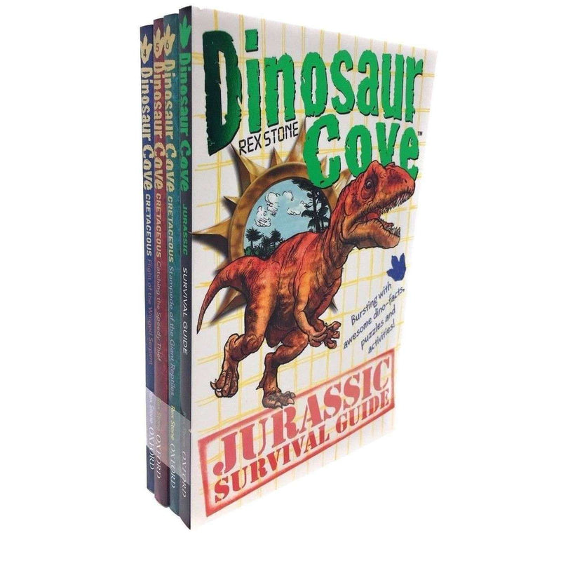 Dinosaur Cove Cretaceous Collection Rex Stone 4 Books Set Children Pack