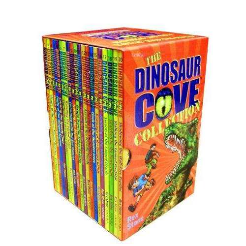 Dinosaur Cove series 20 Books set Collection Rex Stone Attack Of The Lizard King
