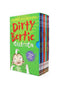 Photo of Dirty Bertie 10 Book and CD Set by Alan MacDonald on a White Background