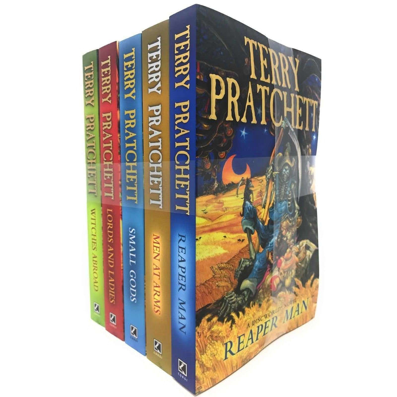 Discworld Novel by Terry Pratchett 5 Books Set Collection (vol 11-15) Series 3