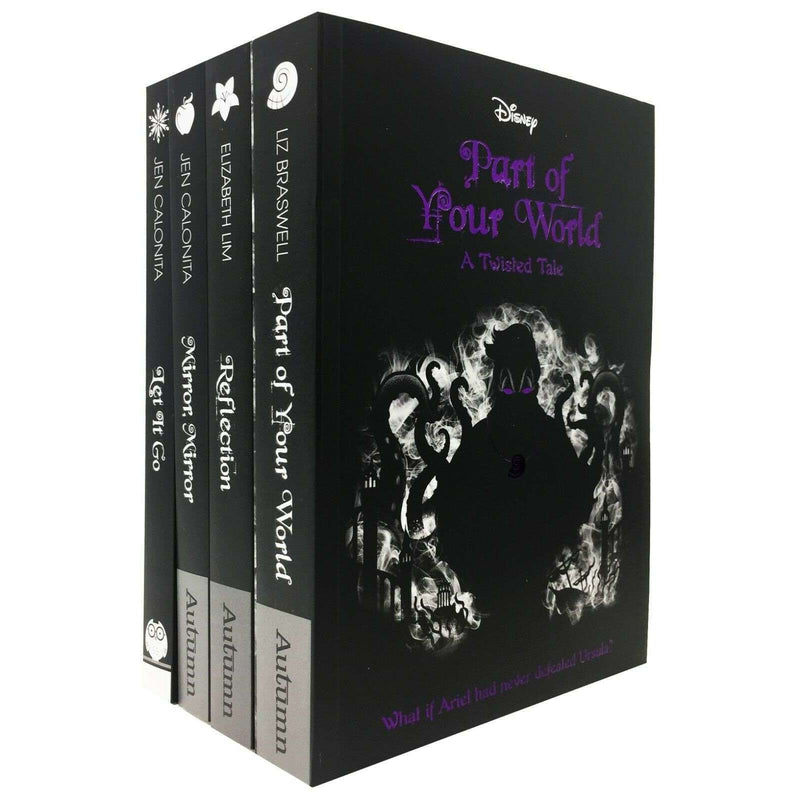 Disney Twisted Tales Collection 4 Books Set by Liz Braswell (Series 2)