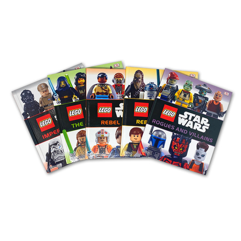 Dk Lego Star Wars Collection 10 Books With Minifigure Gift Set Pack