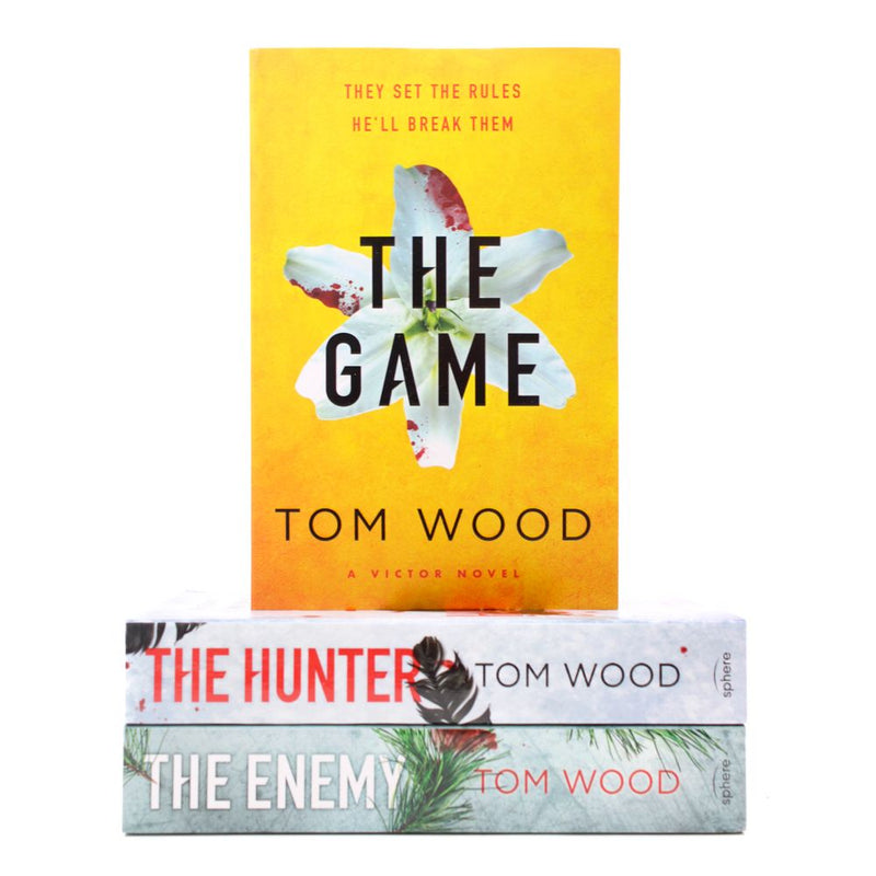 Victor the Assassin Series Tom Wood Collection 3 Books Set (The Hunter, The Enemy, The Game)