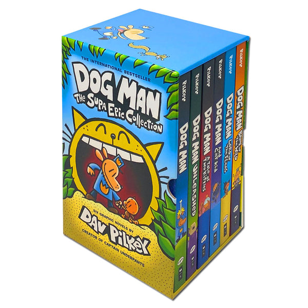 Dog Man The Supa Epic Collection 6 Books Box Set