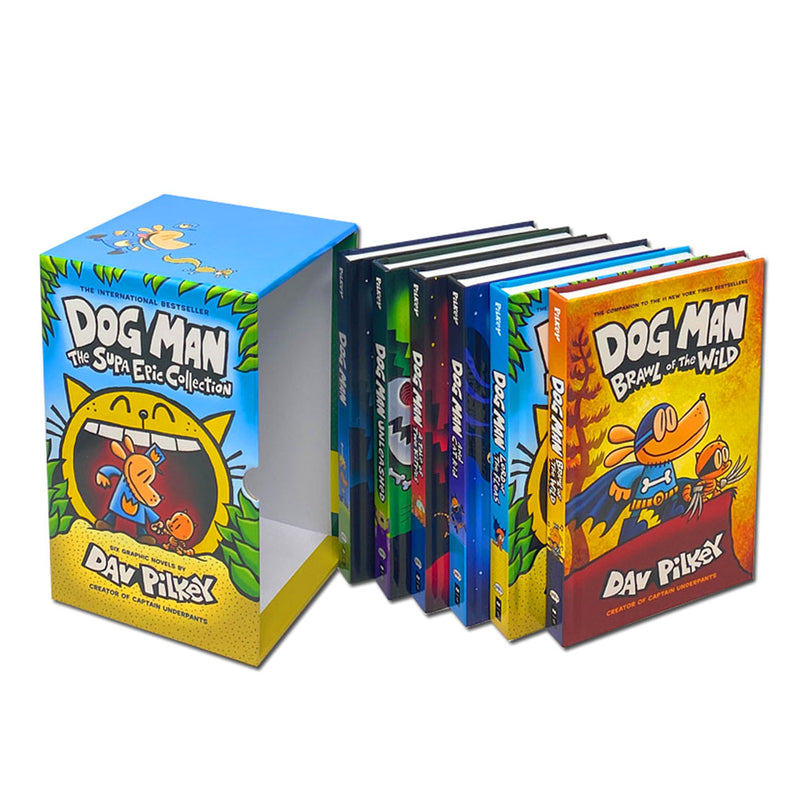 Dog Man The Supa Epic Collection 6 Books Box Set