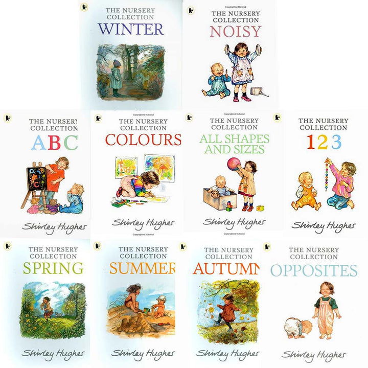 The Nursery Collection 10 Book Set | Shirley Hughes Children's Picture Books |Early Readers, Bedtime Stories, Family Reading, Education & Creativity