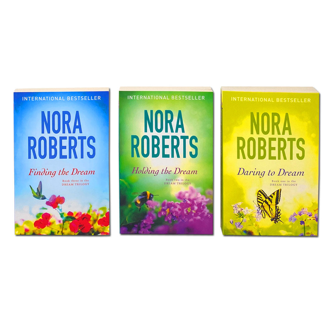 Nora Roberts Dream Trilogy Collection – 3 Book Set | Bestselling Romance Series, Emotional Love Stories & Engaging Fiction for 12+ years