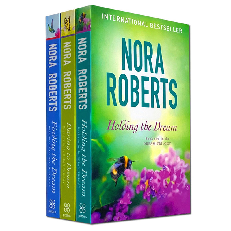 Nora Roberts Dream Trilogy Collection – 3 Paperback Book Set | Bestselling Romance Series, Emotional Love Stories & Engaging Fiction for 12+ years