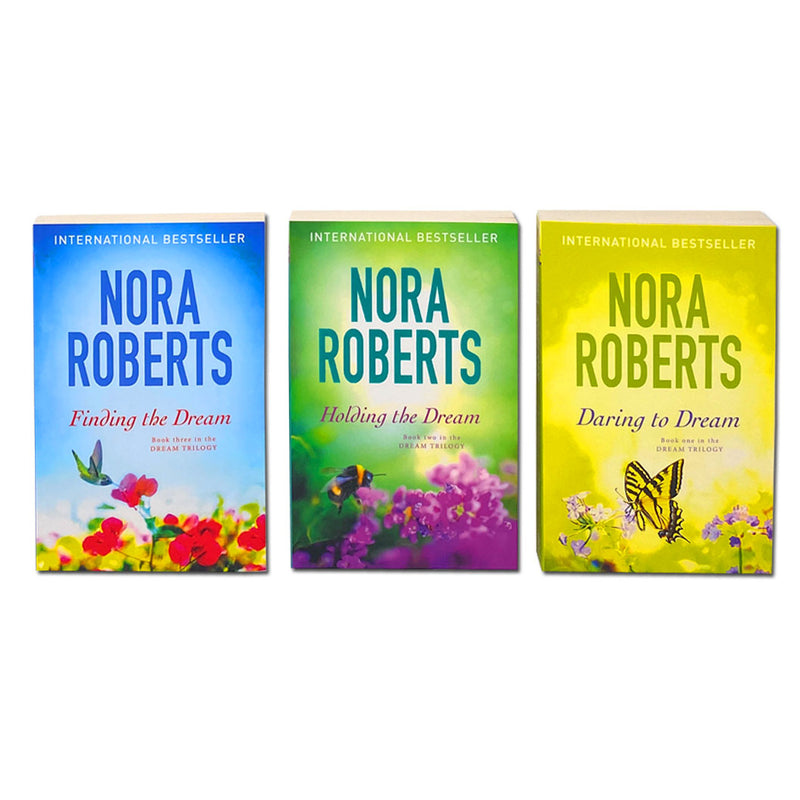 Nora Roberts Dream Trilogy Collection – 3 Paperback Book Set | Bestselling Romance Series, Emotional Love Stories & Engaging Fiction for 12+ years
