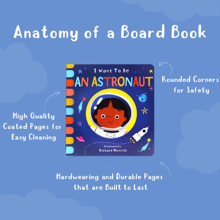 I Want To Be A.. Early Career Books for Curious Minds – 4 Book Children's Set by Richard Merritt | Educational, Interactive Stories with Mirror Ending