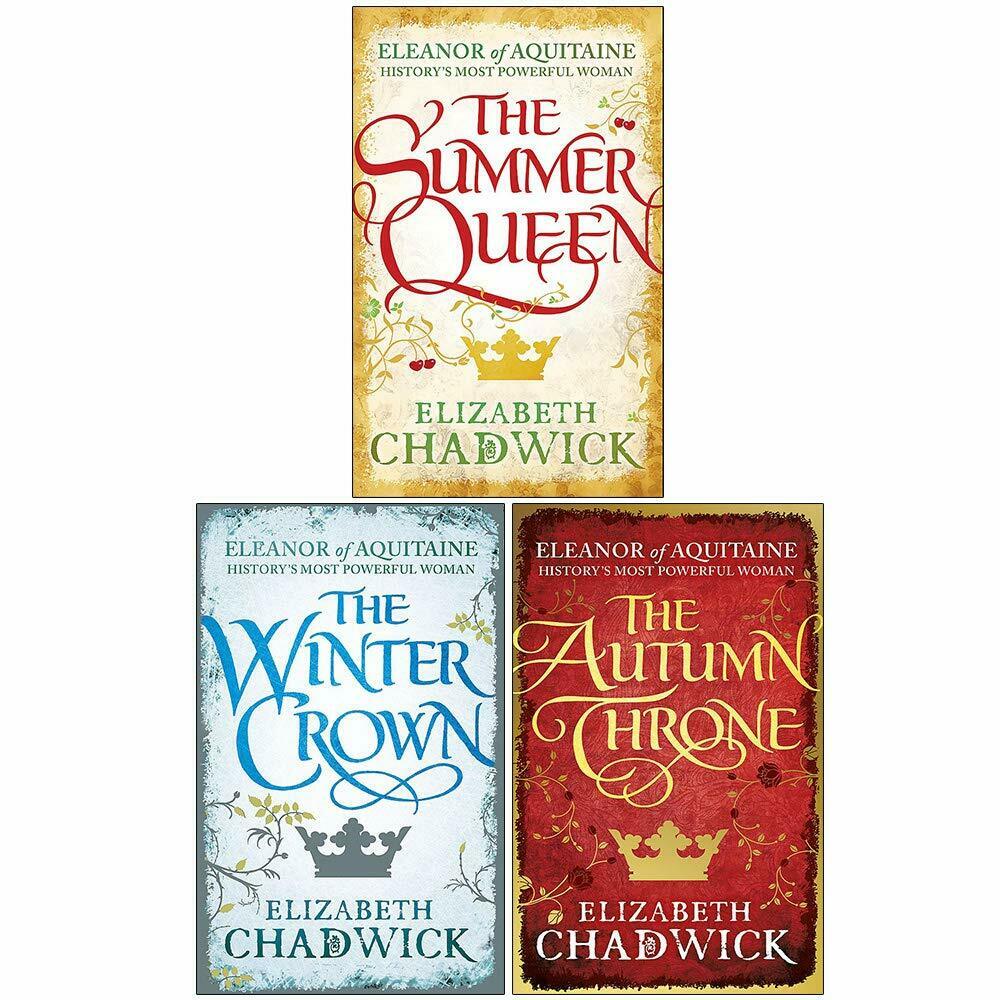 Eleanor of Aquitaine Trilogy – 3-Book Set by Elizabeth Chadwick | Historical Fiction Series of Medieval Royalty, Queens, Power & Epic Saga (12+ Years)