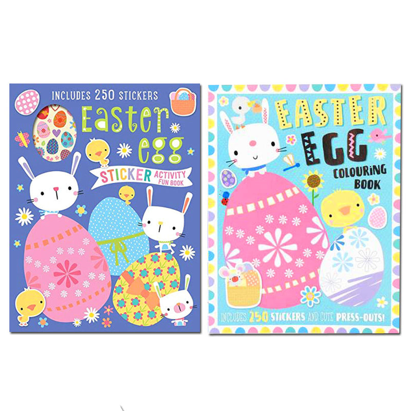 Easter Egg 2 Books Children Collection Paperback Set