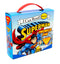 Photo of Superman Phonics 12 Books Set by Lucy Rosen on a White Background