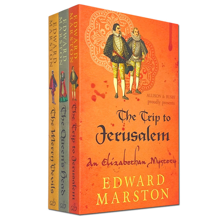 Edward Marston Nicholas Bracewell Series Collection 3 Books Set