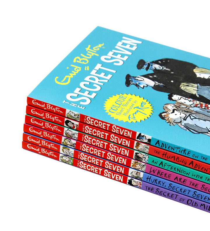 Enid Blyton The Secret Seven 6-Book Short Story Collection Box Set | Adventure, Mystery & Friendship for Kids | Engaging Children's Books for 8+ years
