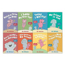 Elephant & Piggie Series Collection 8 Books Set Mo Willems, Invited To A Party