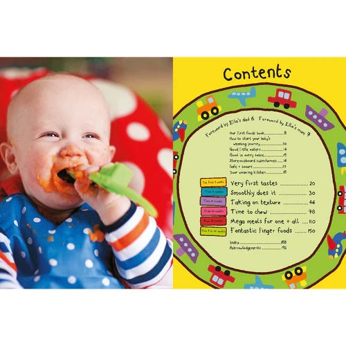 Ella's Kitchen: The First Foods Book – The Purple One | Healthy Baby Food Recipes, Family Meals & Fun Cooking for Kids | Nutrition & Meal Planning