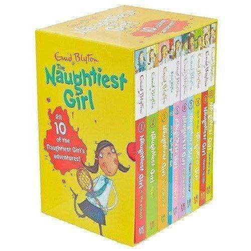 Enid Blyton The Naughtiest Girl 10 Books Box Set Pack Children School Collection