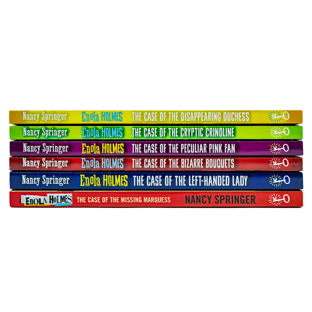 Enola Holmes Mystery Series 6 Books Collection Set Nancy Springer – Lowplex