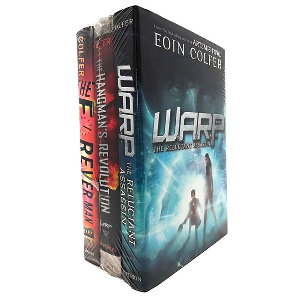 WARP Series 3 Books Set by Eoin Colfer Collection The Reluctant Assassin, Hangmans Revolution, The Forever Man