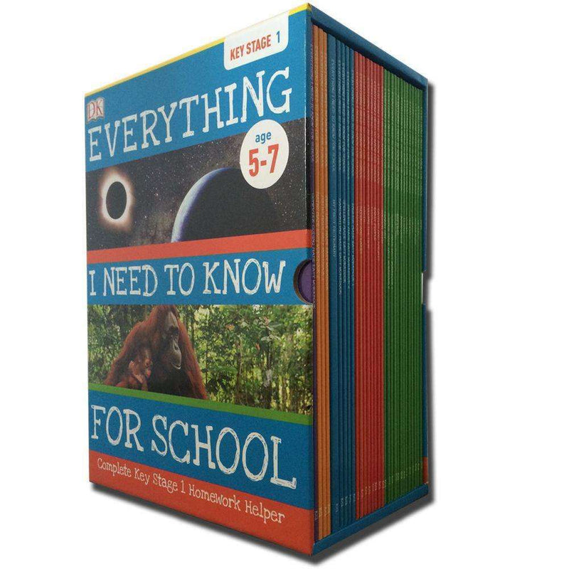 Everything I Need to Know for School Complete Keystage 1 Box set - 30 Books