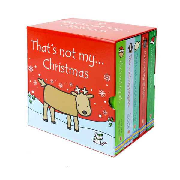 Photo of That's Not My Christmas Boxset by Fiona Watt and Rachels Wells on a White Background