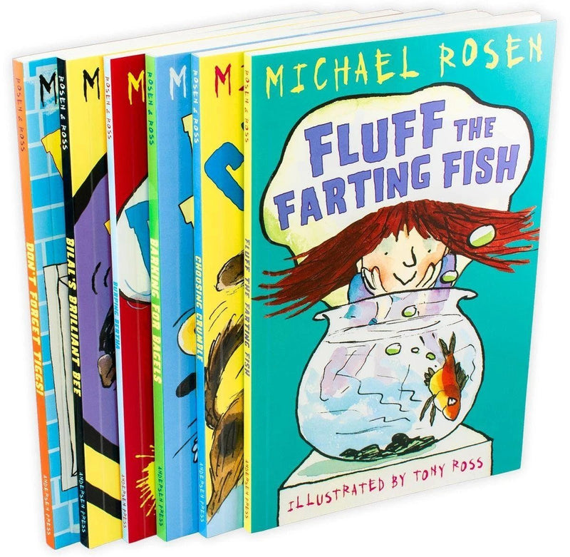 Michael Rosen 6 Books Children Collection Pack Set By Rosen & Ross