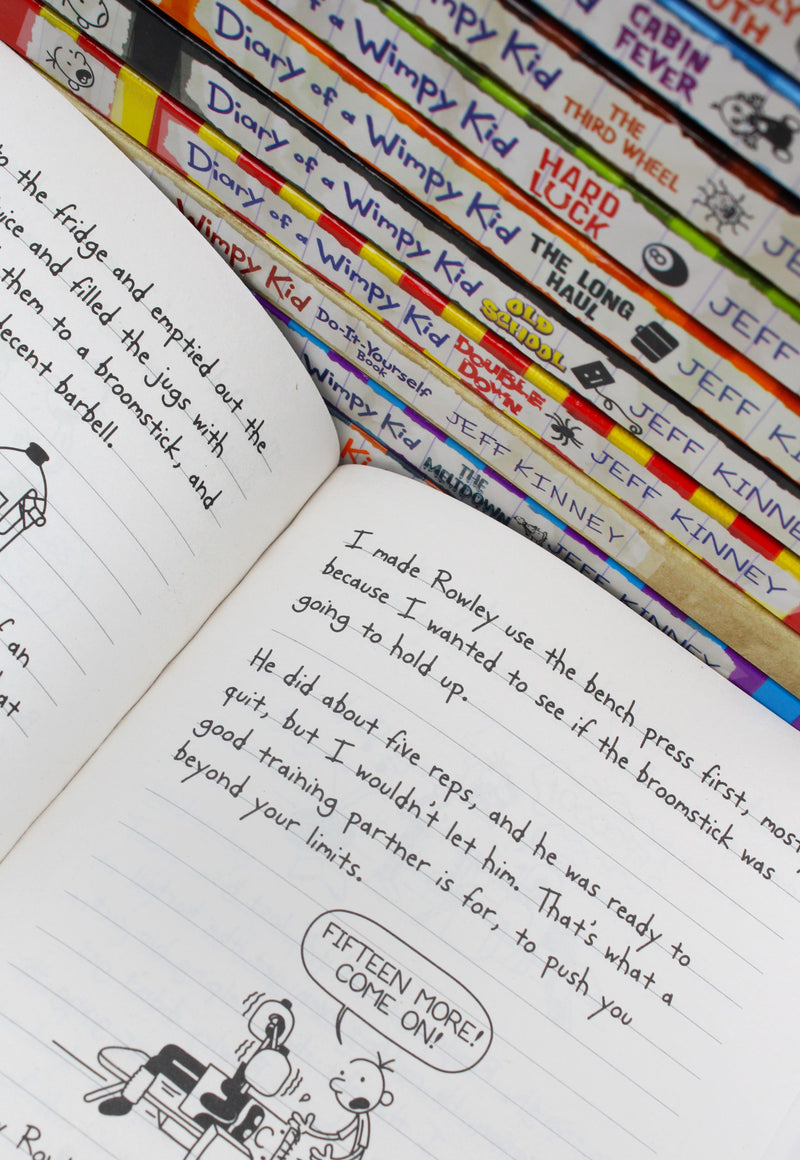 Photo of Diary of a Wimpy Kid 14 Book Collection Pages by Jeff Kinney