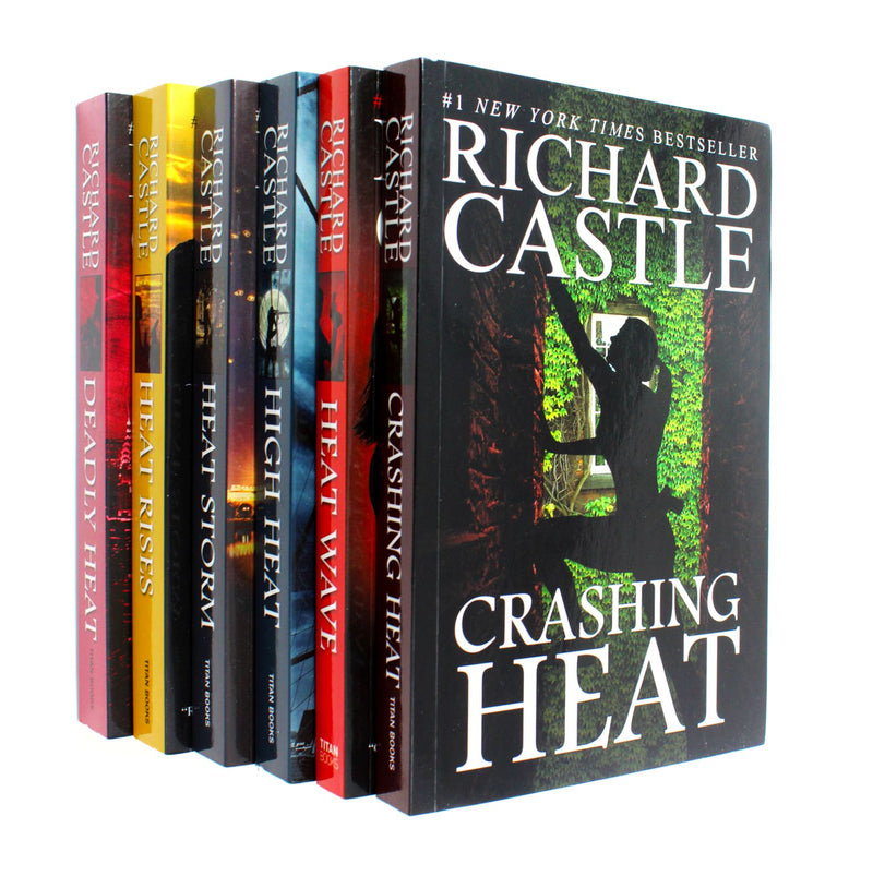 Photo of Nikki Heat Series 6 Book Collection Set by Richard Castle on a White Background