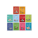 Happy Families Collection Allan Ahlberg 10 Books Set in a Bag Children Pack