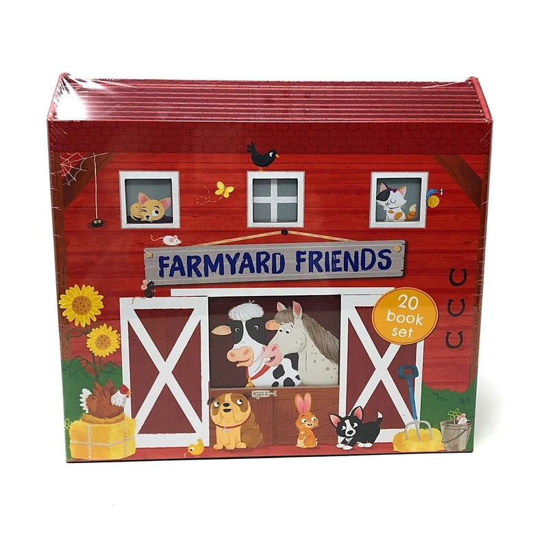 Farmyard Friends 20 Book Set Collection Inc Chicken Licken, Goose On The Loose