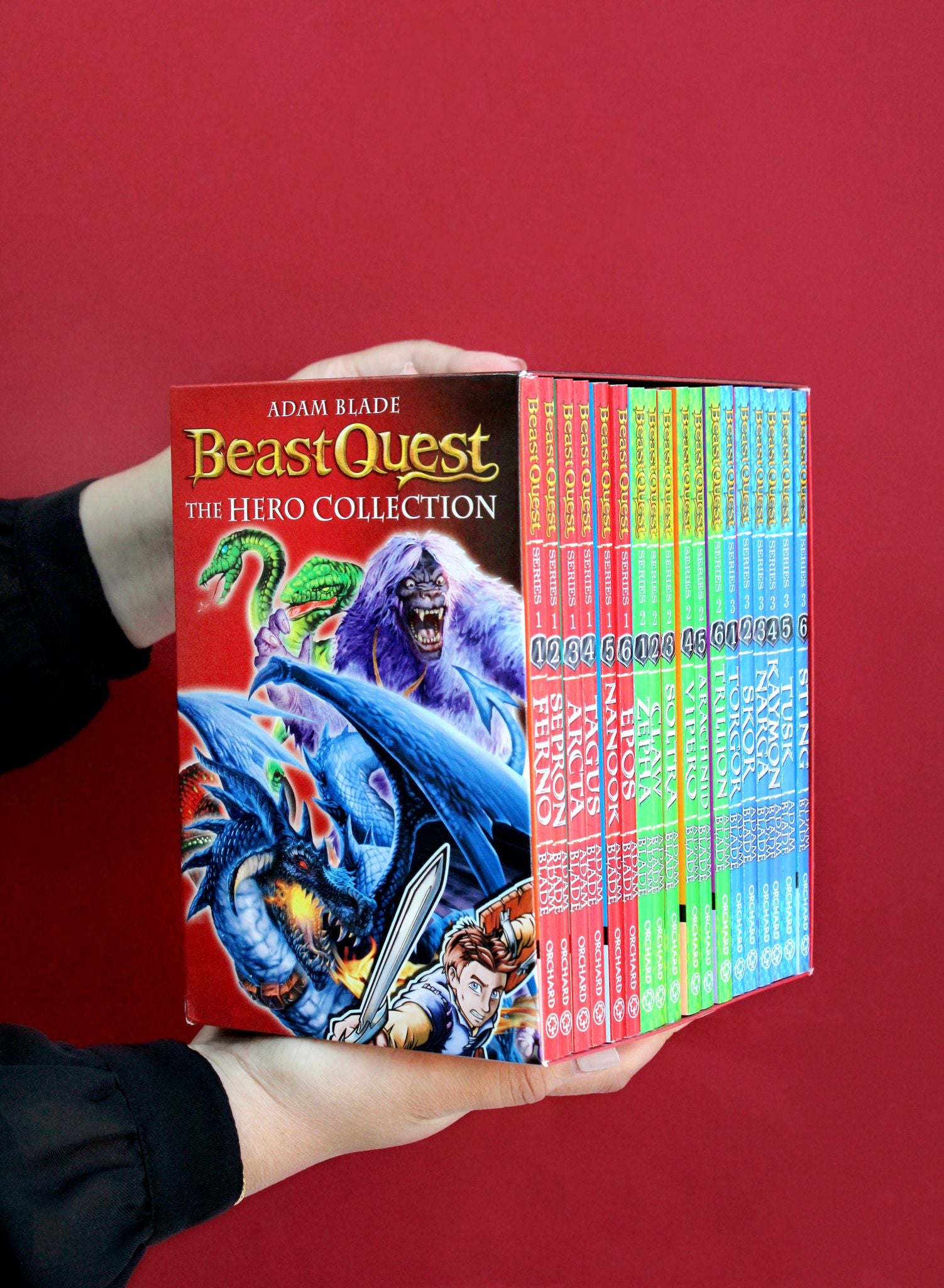 Beast Quest The Hero 18 Books Box Set by Adam Blade – Lowplex Books