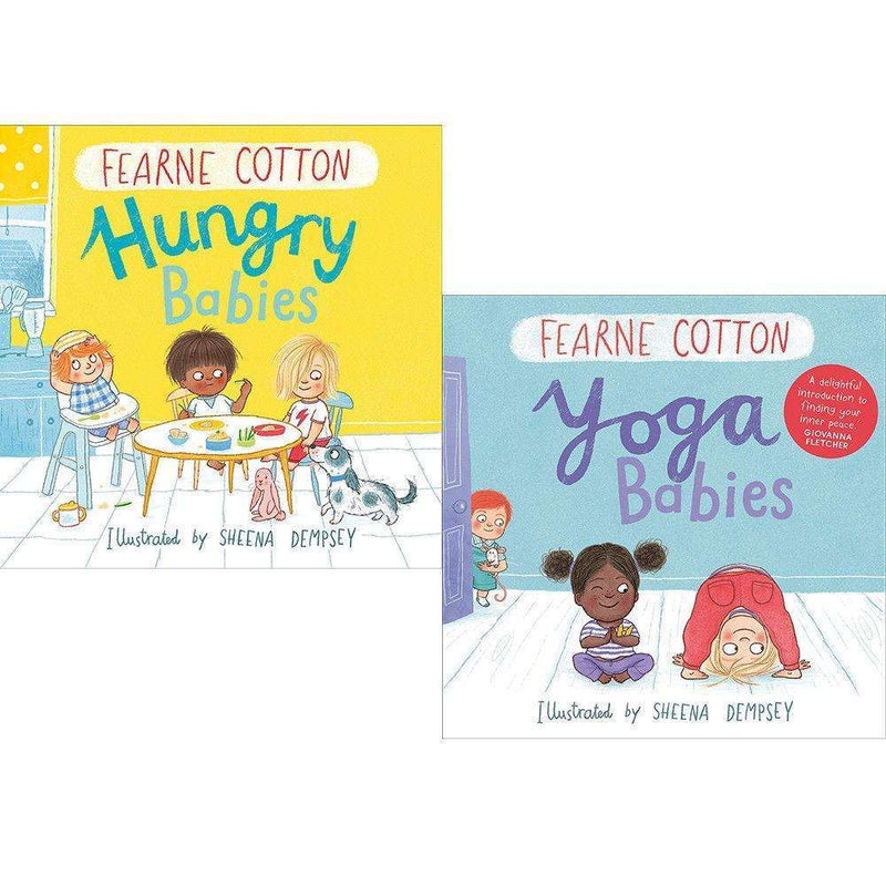 Fearne Cotton Collection 2 Books Set Yoga Babies and Hungry Babies