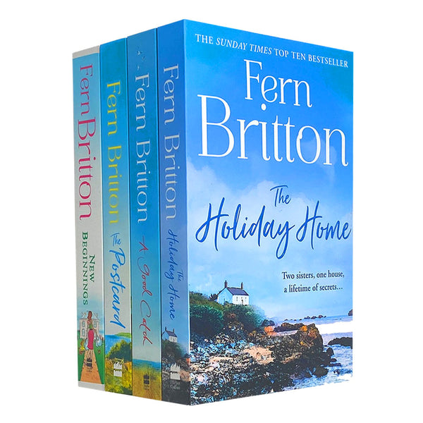 Fern Britton Collection 4 Books Set (New Beginnings, A Good Catch, The Holiday Home, The Postcard)