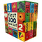 First 100 Soft to Touch Words, Animals, Colours Shape 3 Books Collection Box Set