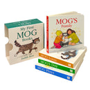 My First Mog Books Little Library set 4 Board books Collection By Judith Kerr