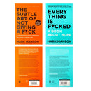 Mark Manson Collection 2 Books Set (The Subtle Art of Not Giving a Fck,  Everything Is Fcked): Mark Manson: 9789123799688: : Books
