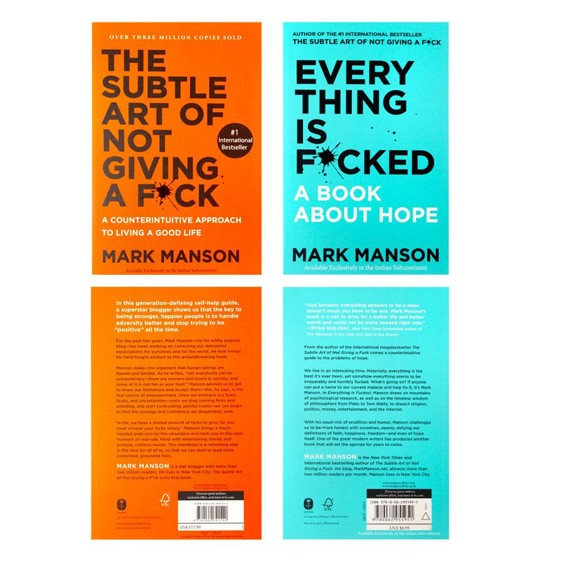 The Subtle Art of Not Giving a F*ck by Mark Manson — Alex & Books