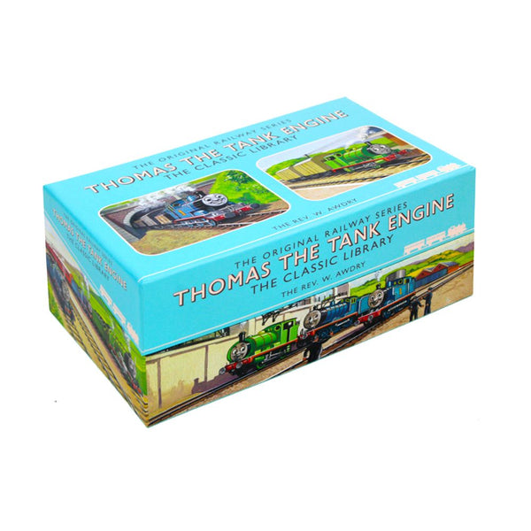 Thomas the Tank Engine Railway Series – 26-Book Boxed Set Classic Edition by W. Awdry: Children's Adventure Stories, Hardback Books for Kids, Egmont