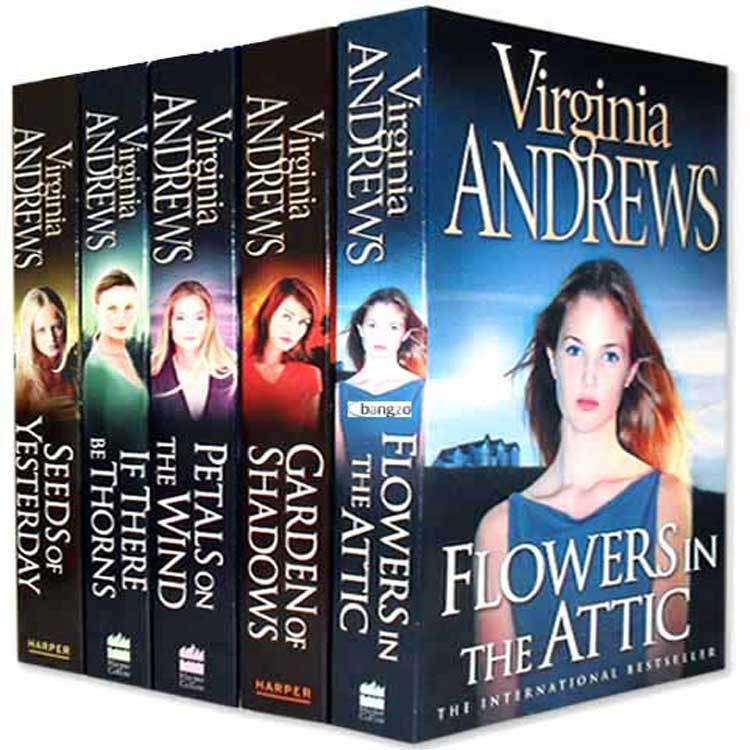Virginia Andrews' Flowers in the Attic | Dollanganger Family Saga | 5-Book Classic Fiction Collection | Timeless Drama Novel Set | Paperback (12+)