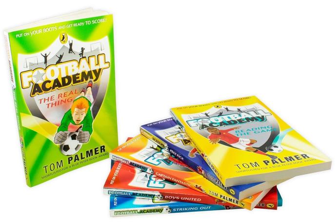 Football Academy Collection 6 Books Set (Striking Out, Reading The Game, The Real Thing, Boys United, Captain Fantastic, Free Kick)