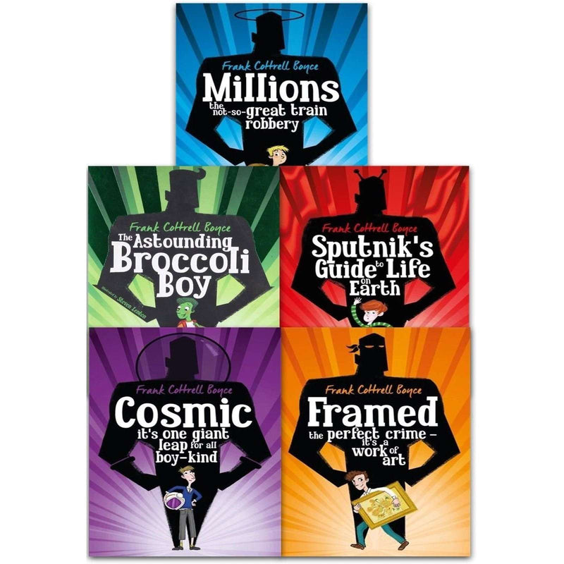 Frank Cottrell Boyce  5 Books Set Collection Cosmic, Millions, Framed, Sputnik