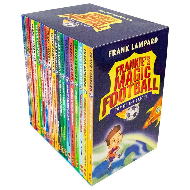 Frankie's Magic Football Box Set by Frank Lampard – 20 Book Collection for Kids 8+, Full of Football Adventures, Fun Stories & Team Spirit.
