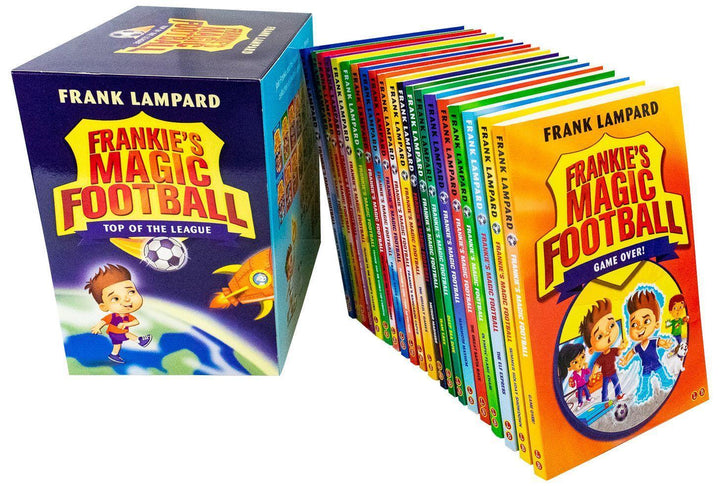 Frankie's Magic Football Box Set by Frank Lampard – 20 Book Collection for Kids 8+, Full of Football Adventures, Fun Stories & Team Spirit.
