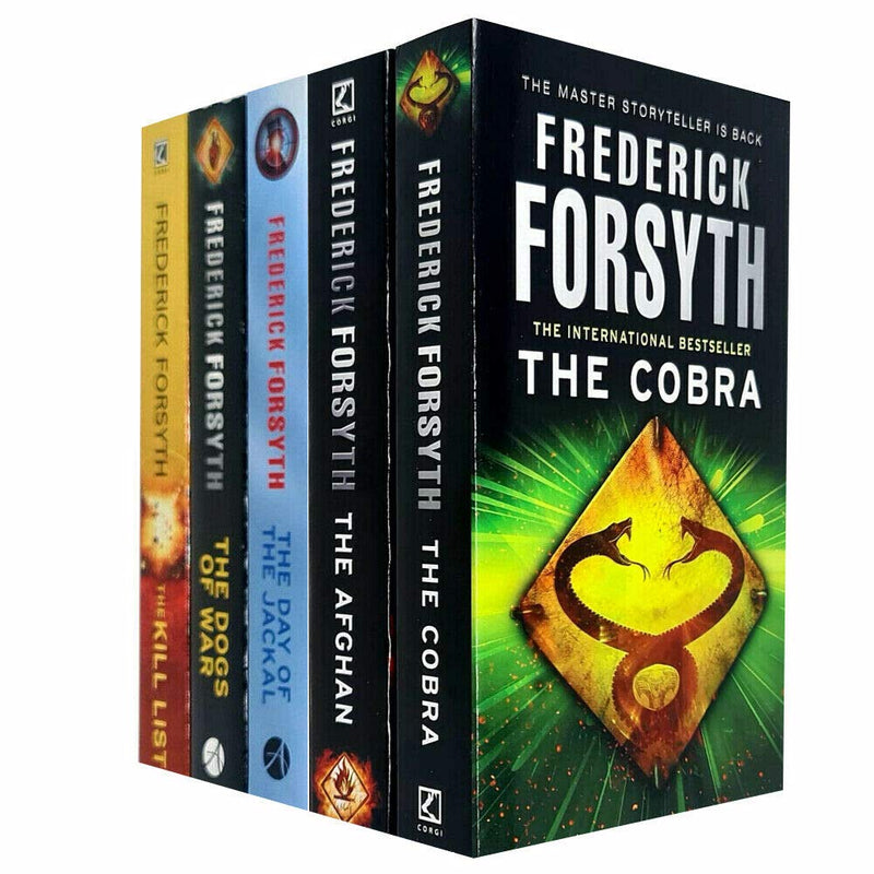Frederick Forsyth 5 Books Collection Set The Cobra, Day of the Jackal