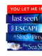 Lucy Clarke 5 Books Collection Set (No Escape, A Single Breath, Last Seen, You Let Me In & The Sea Sisters)