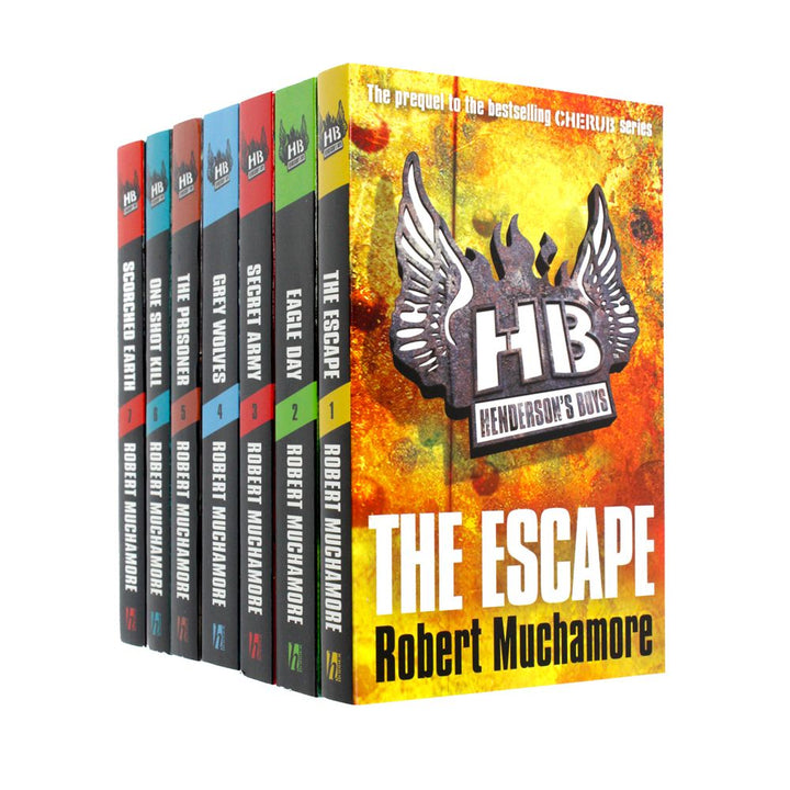 Henderson’s Boys 7 Book Box Set by Robert Muchamore| Children's & YA Adventure Fiction, Historical Stories, Popular Series & Gift Collection