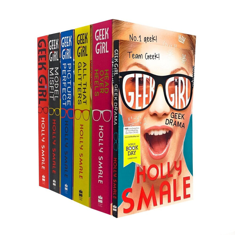 Holly Smale Collection Geek Girl Series 6 Books Set Pack Head Over Heels