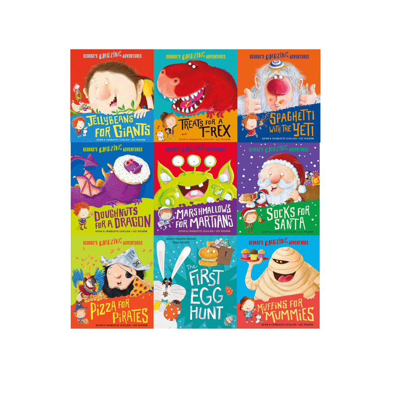 George's Amazing Adventures 9 Books Set Collection Inc Muffins For Mummies